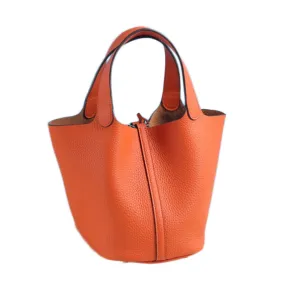 100% Genuine Leather Women Handbags Women Bags Designer Tote Bag Classical Soft Leather Bucket