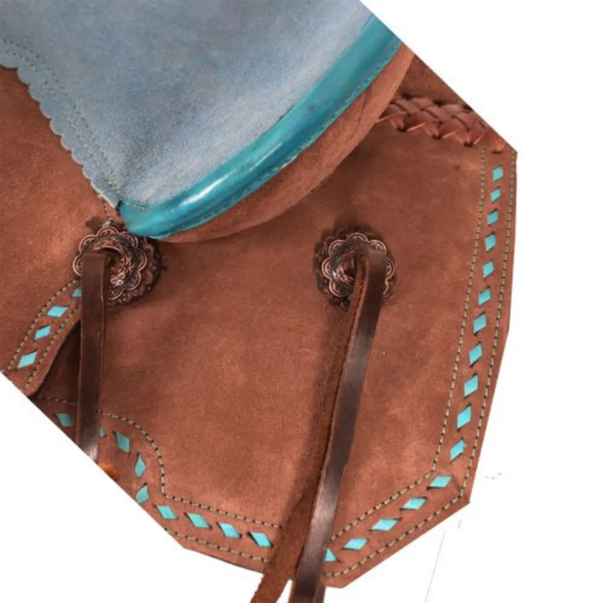 10" DOUBLE T YOUTH BARREL SADDLE