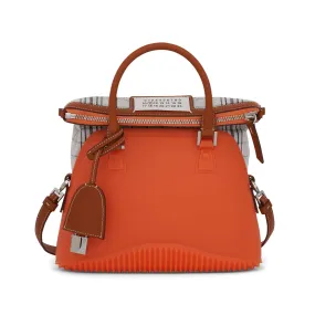 5AC Mini Shoulder Bag in Orange Popsicle