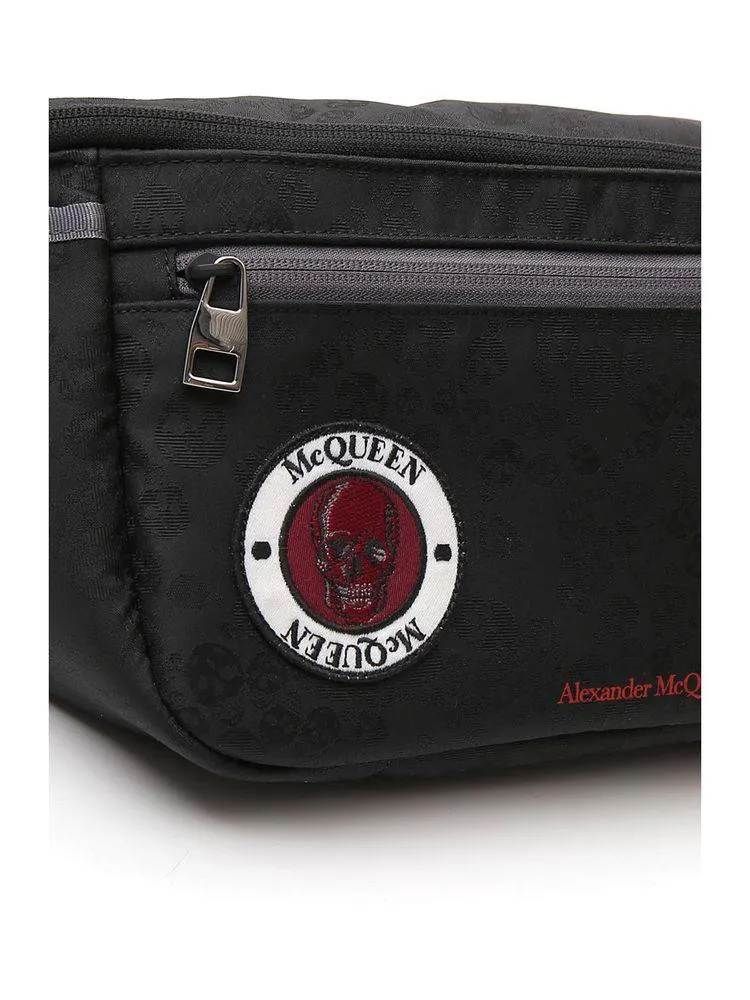 Alexander McQueen Embellished Skull Belt Bag