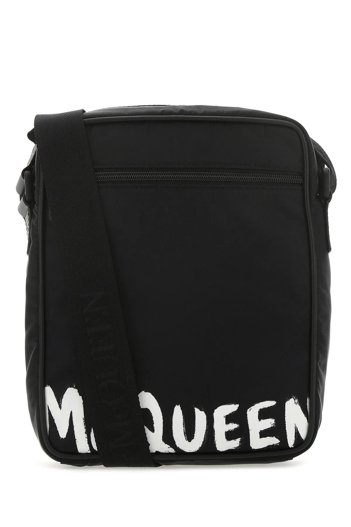 Alexander McQueen Graffiti Logo Messenger Bag