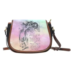 Alice in Wonderland Saddle Bags