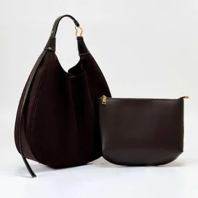 Autumn New Suede Leather Woman Handbag