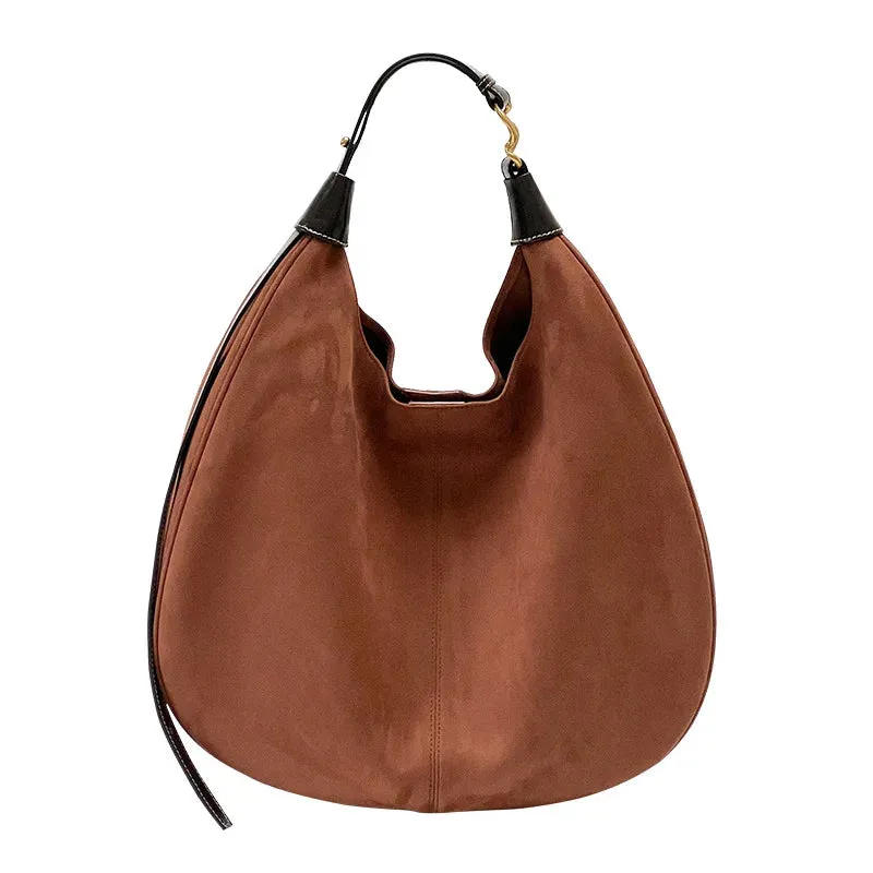 Autumn New Suede Leather Woman Handbag