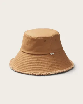 Bali Wide Brim Bucket in Camel