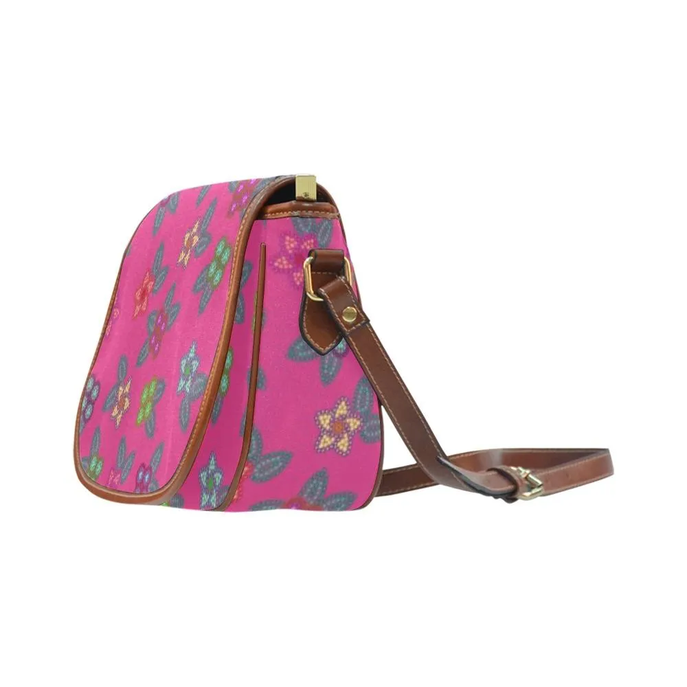 Berry Flowers Saddle Bag/Small