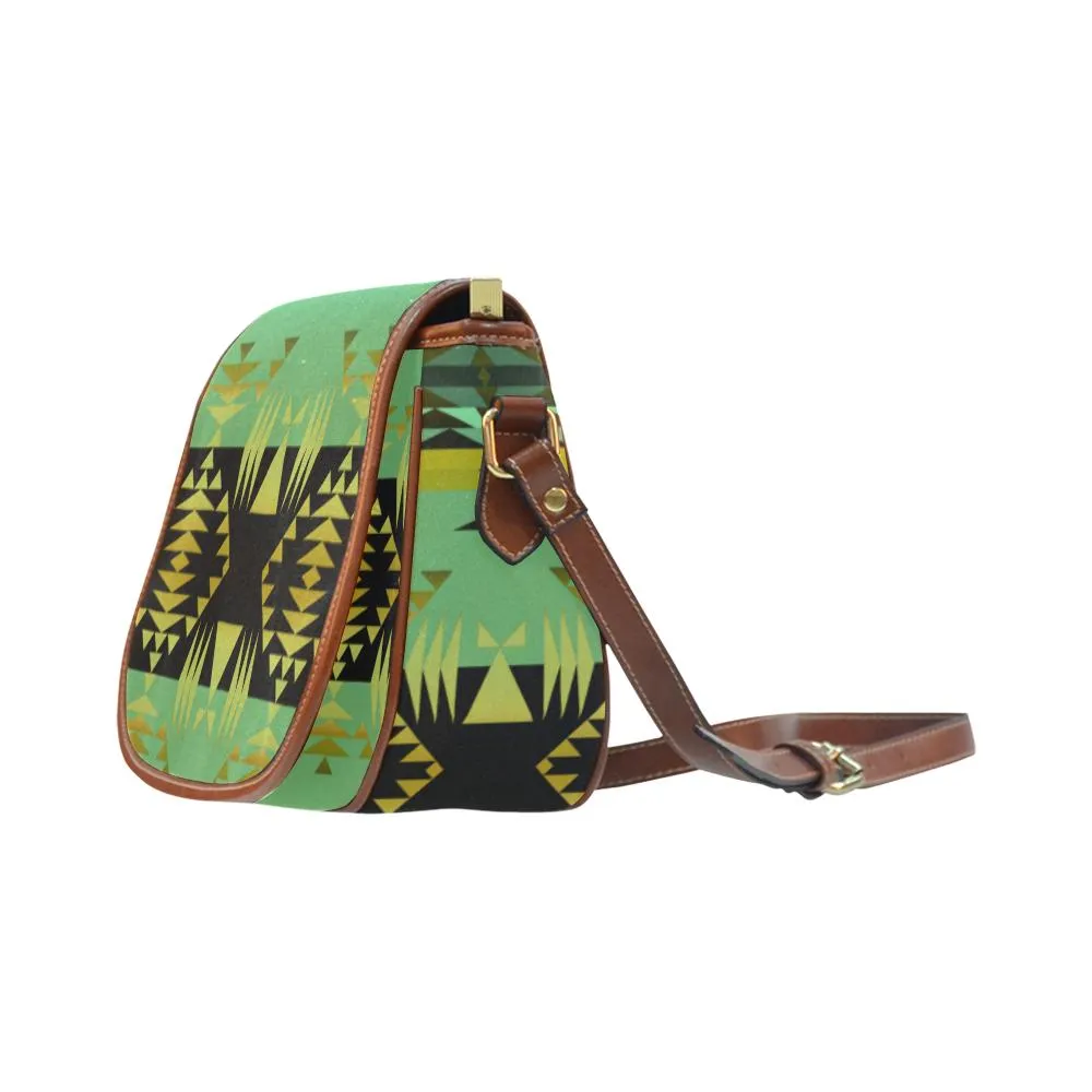 Between the Mountains Sage Saddle Bag/Small