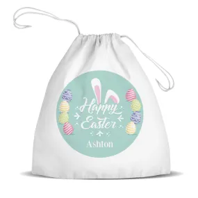 Bunny Ears Premium Drawstring Bag