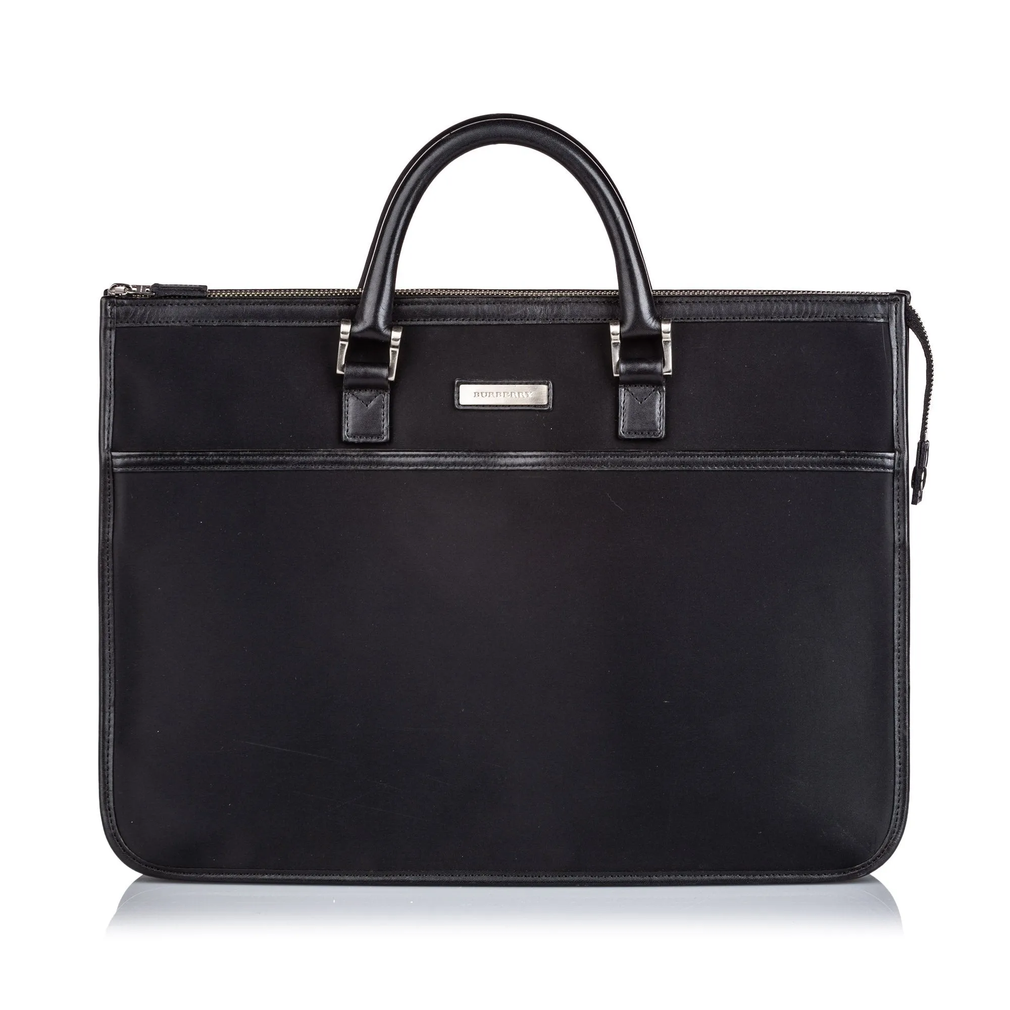 Burberry Black Nylon Fabric Briefcase UNITED KINGDOM