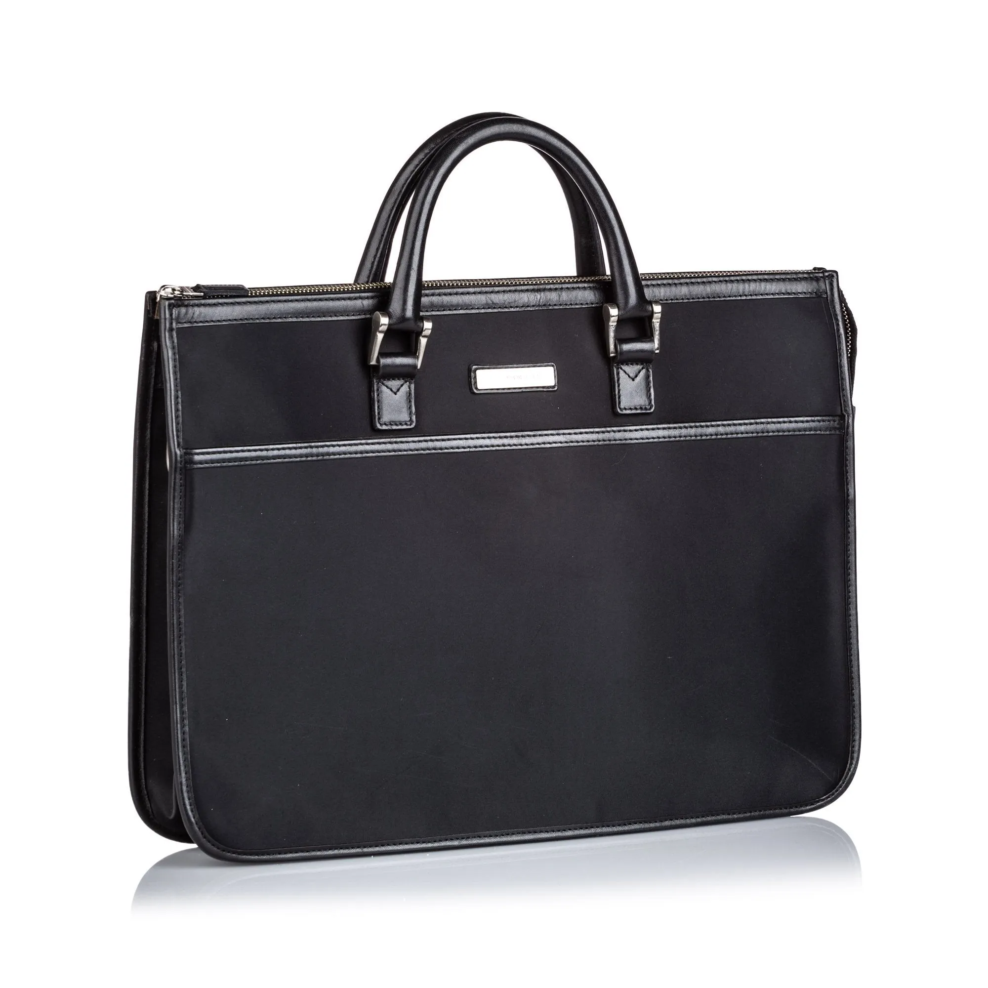 Burberry Black Nylon Fabric Briefcase UNITED KINGDOM