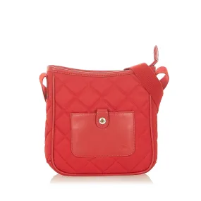 Burberry Quilted Nylon Shoulder Bag (SHG-19386)