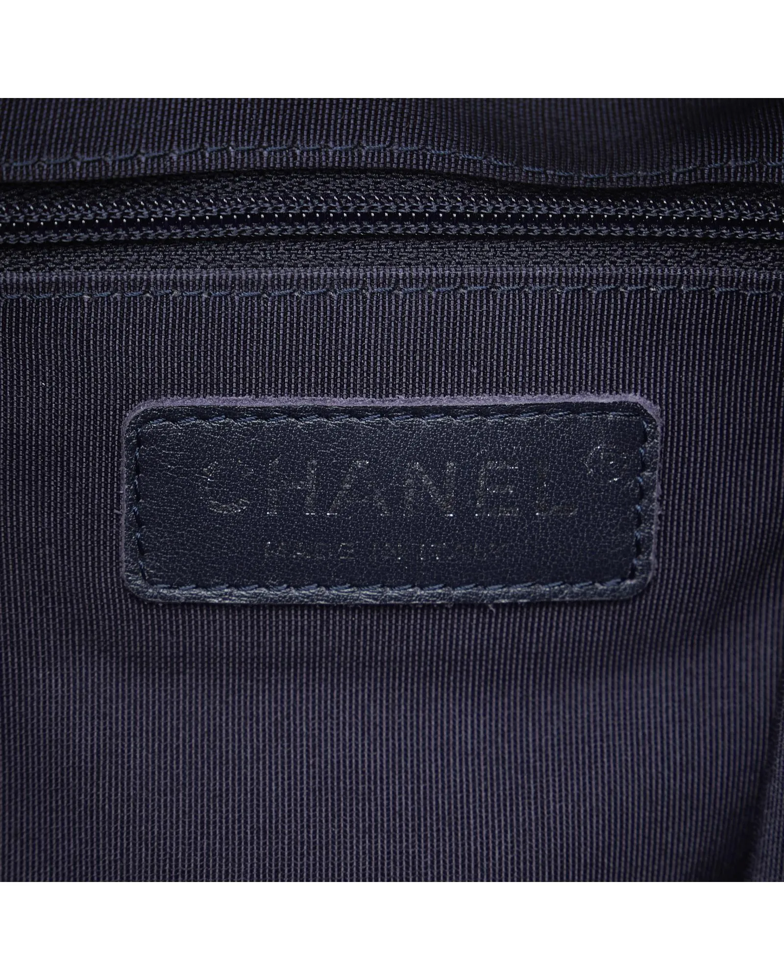 Chanel Bucket Bag - Canvas and Leather - Blue