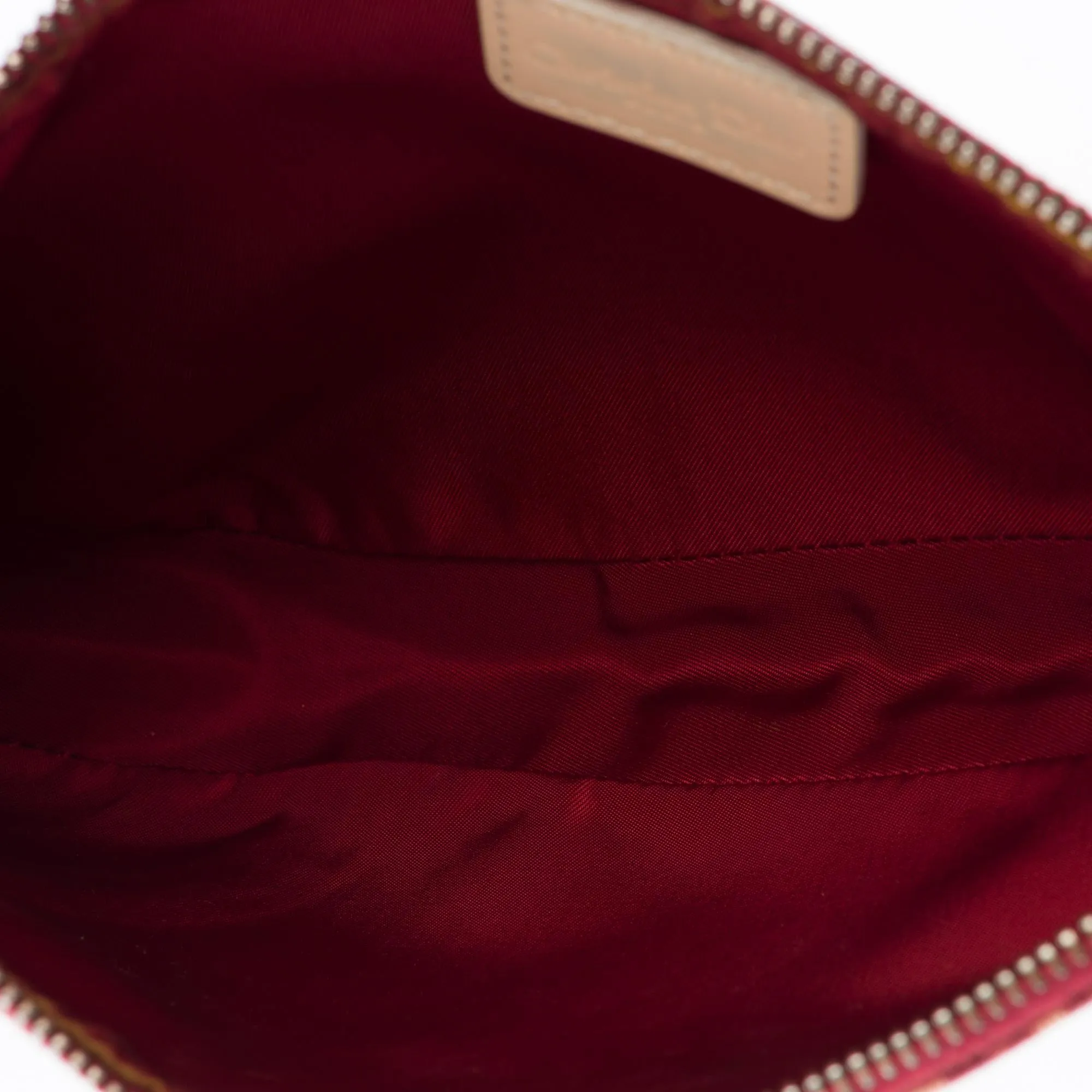 CHRISTIAN DIOR Gorgeous Saddle shoulder bag in red monogram oblique canvas, SHW