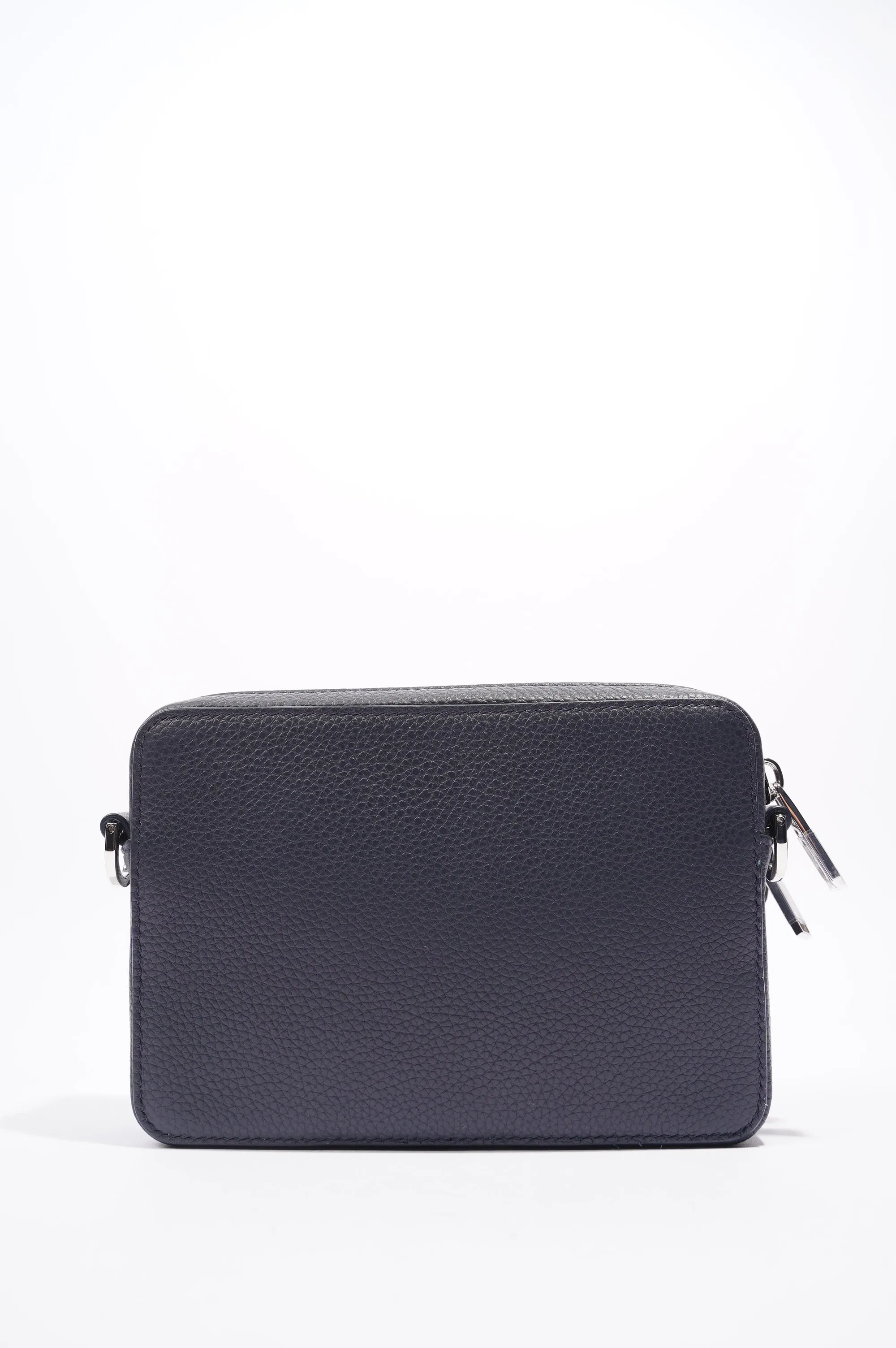 Christian Dior Messenger Pouch Navy Leather