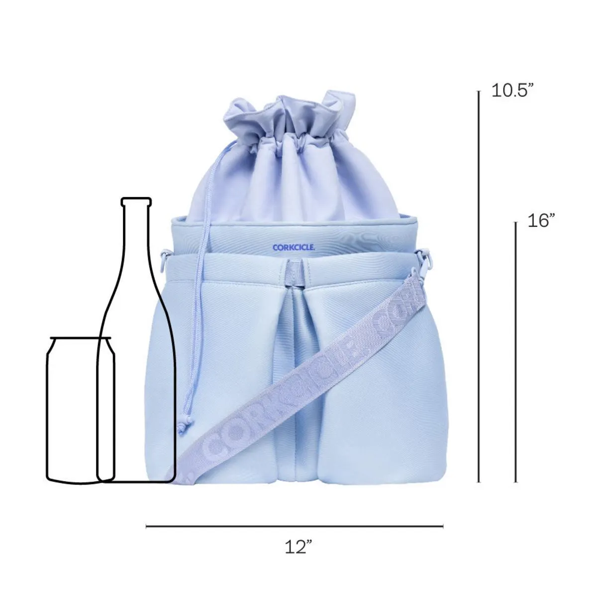 Corkcicle Beverage Bucket Bag - Santorini Neoprene