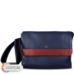 Custom Messenger Leather Bag for Macbook 13" & 14"