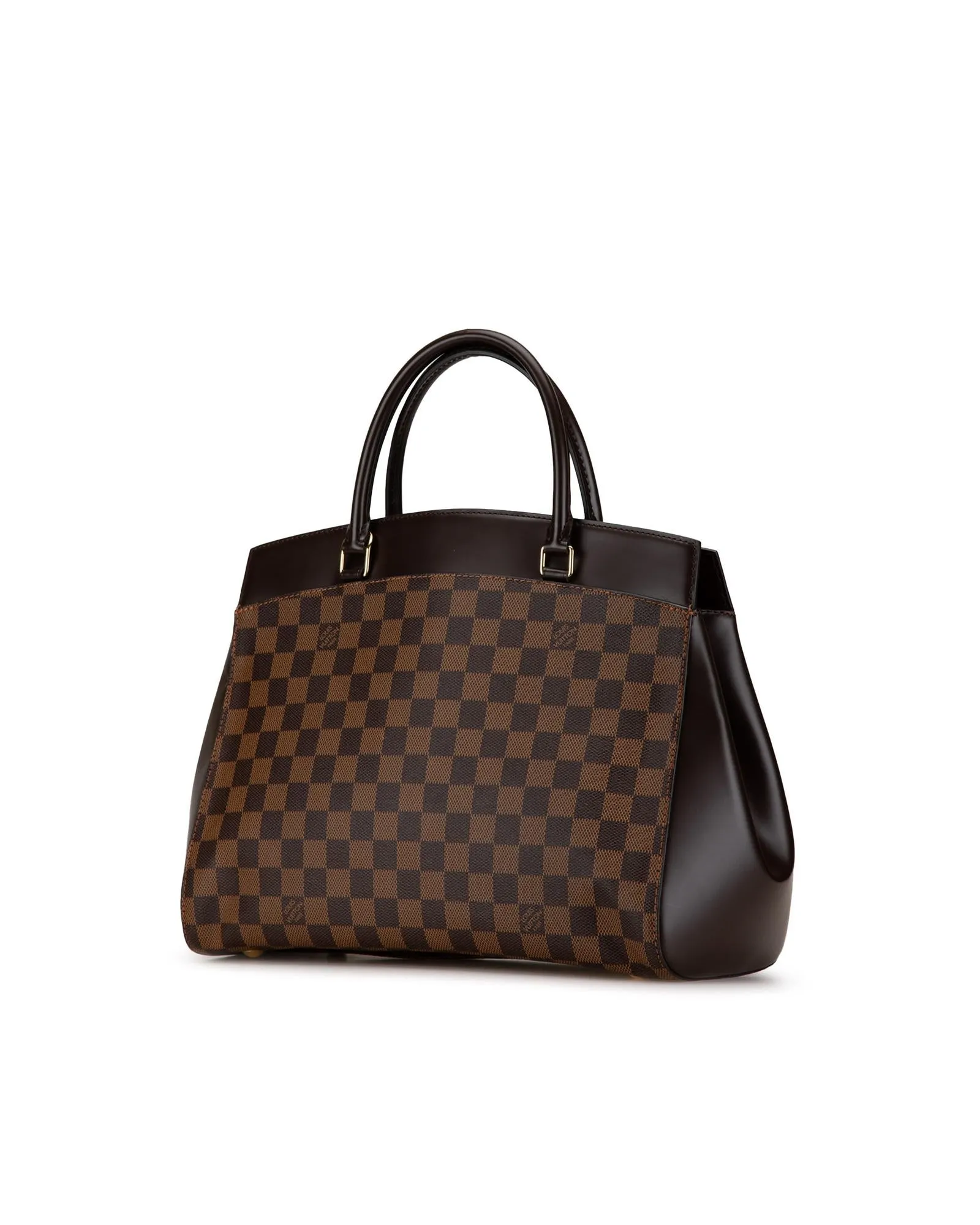 Damier Canvas Rivoli MM with Leather Trim and Detachable Strap