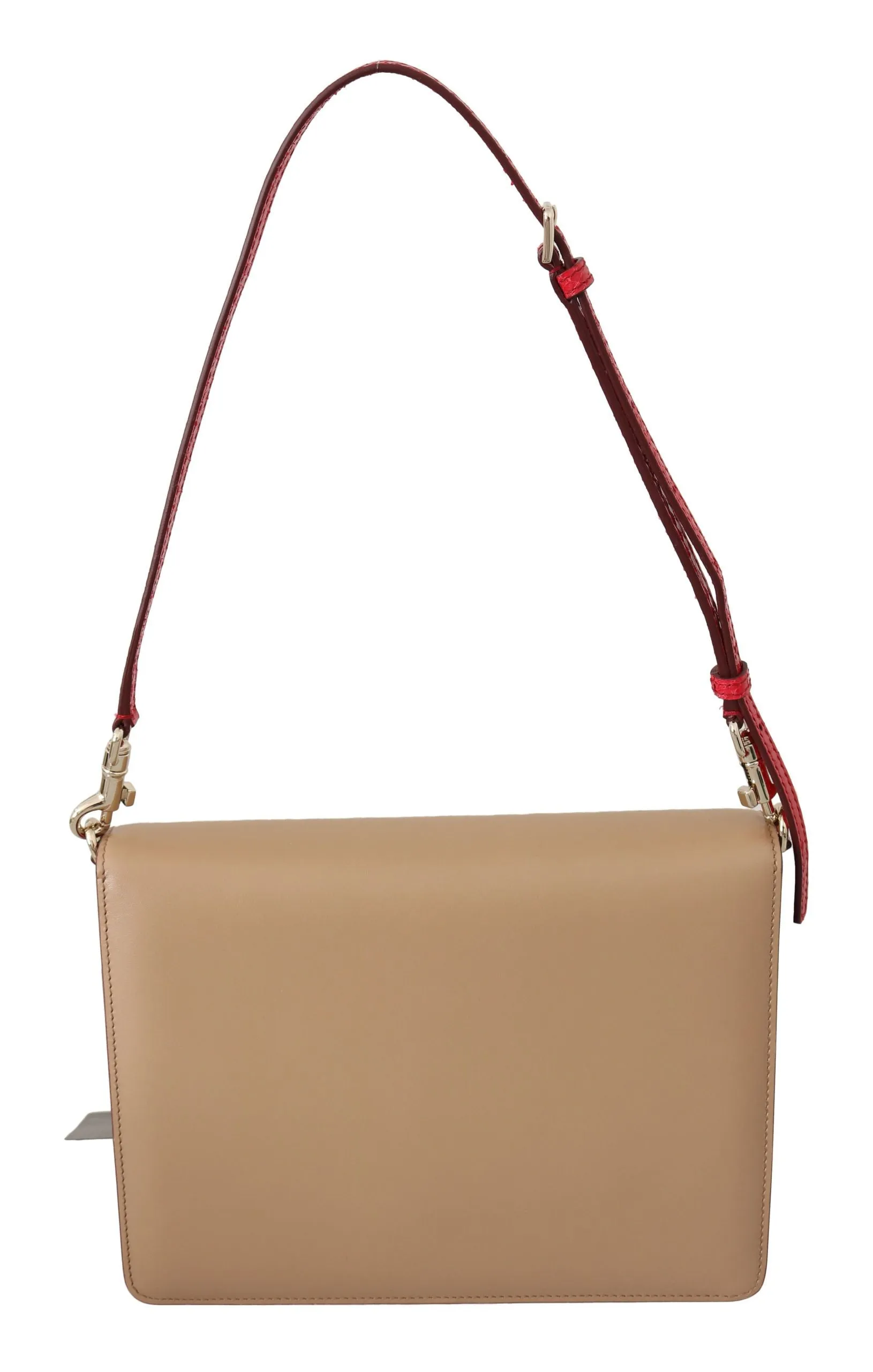 Dolce & Gabbana Exquisite LUCIA Leather Shoulder Bag