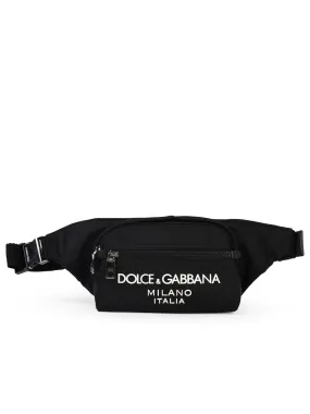 Dolce & Gabbana Small Black Nylon Fanny Pack Men