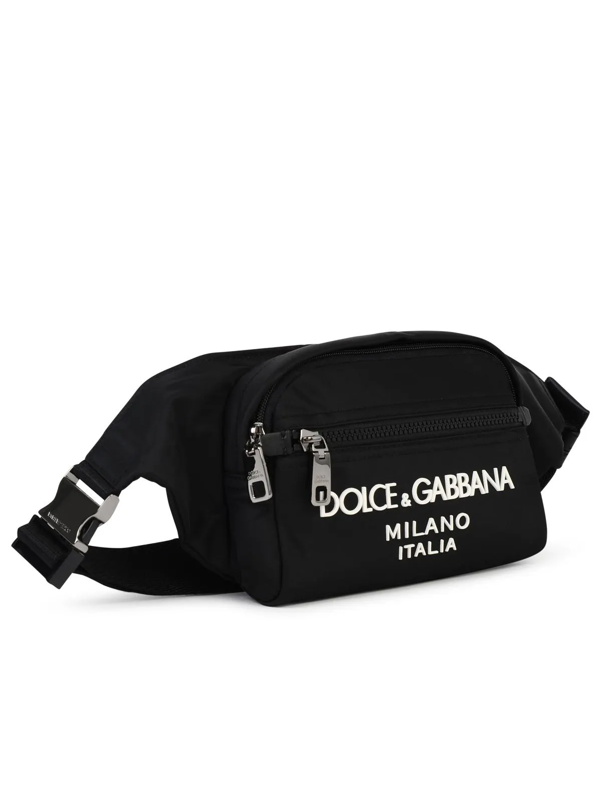 Dolce & Gabbana Small Black Nylon Fanny Pack Men