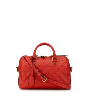 Empreinte Leather Speedy Bandouliere with Detachable Strap