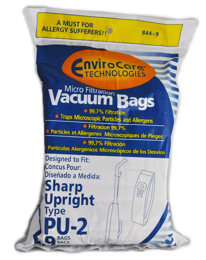 Envirocare Type PU-2 Bags (9-Pack) [844-9]