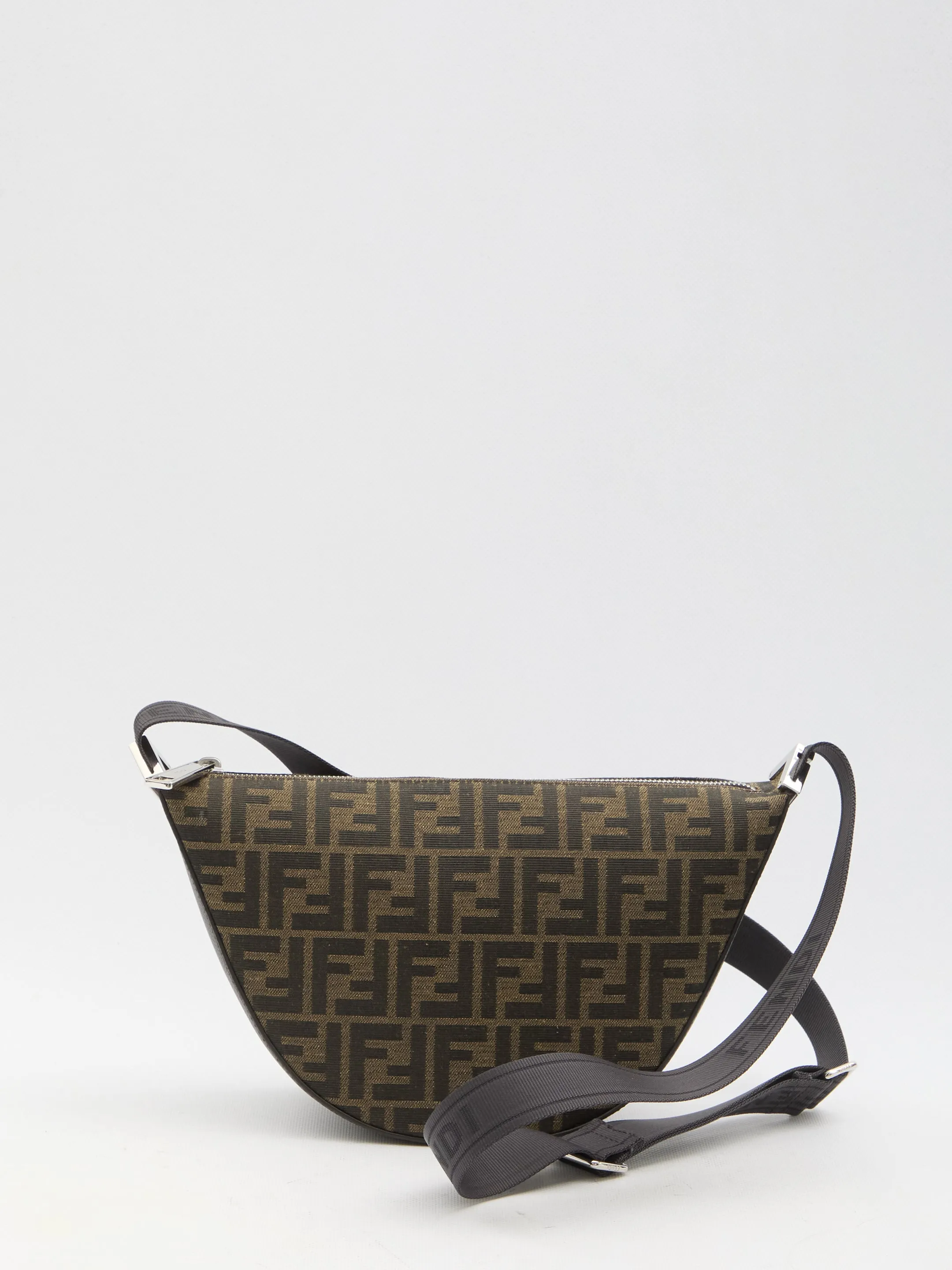 Fendi FF Jacquard Small Melon Bag