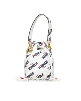 Fendi X Fila Mania Mini Mon Tresor Bucket Bag