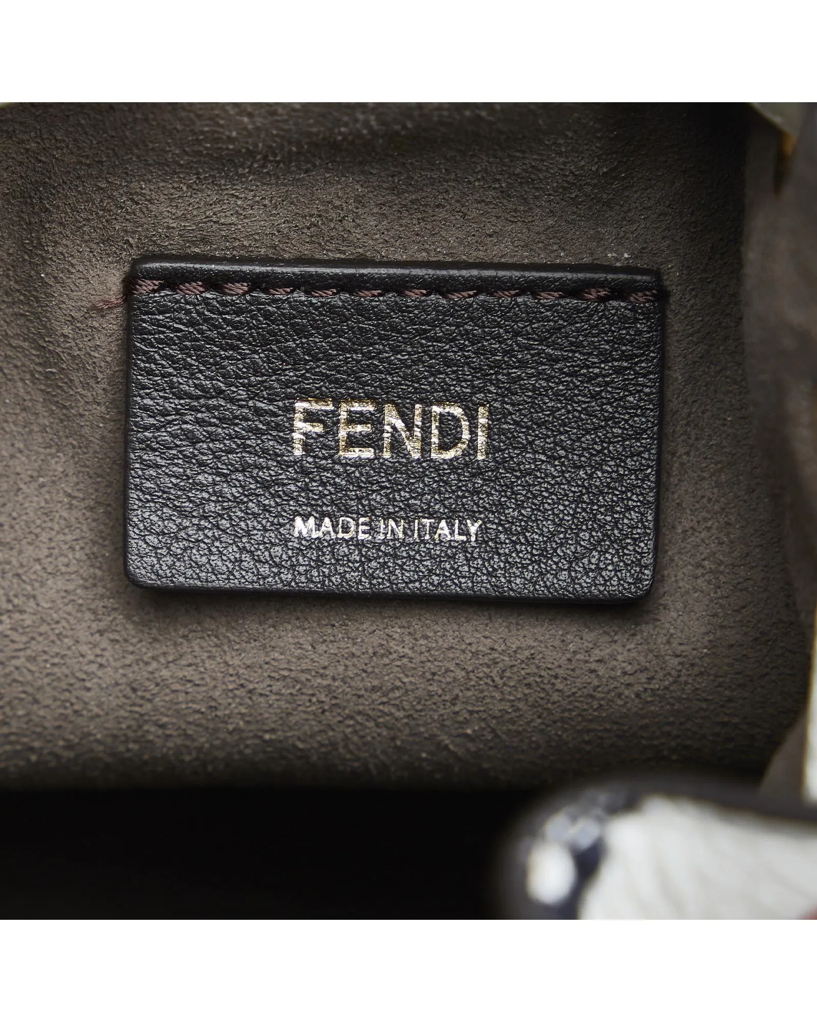 Fendi X Fila Mania Mini Mon Tresor Bucket Bag