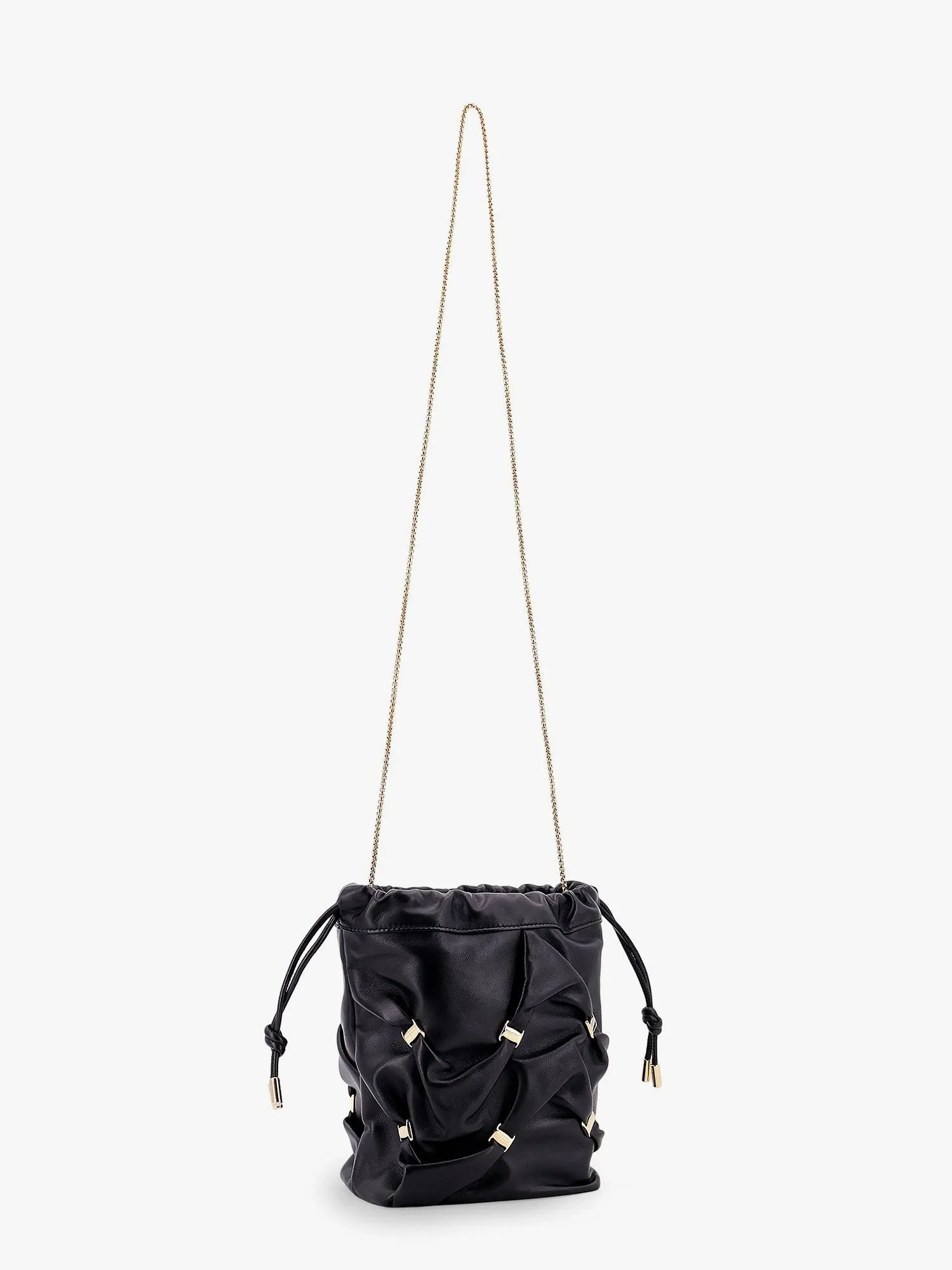 Ferragamo Women Ferragamo Black Bucket Bags