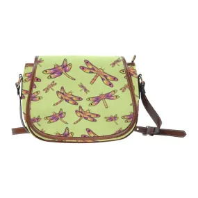 Gathering Lime Saddle Bag/Small