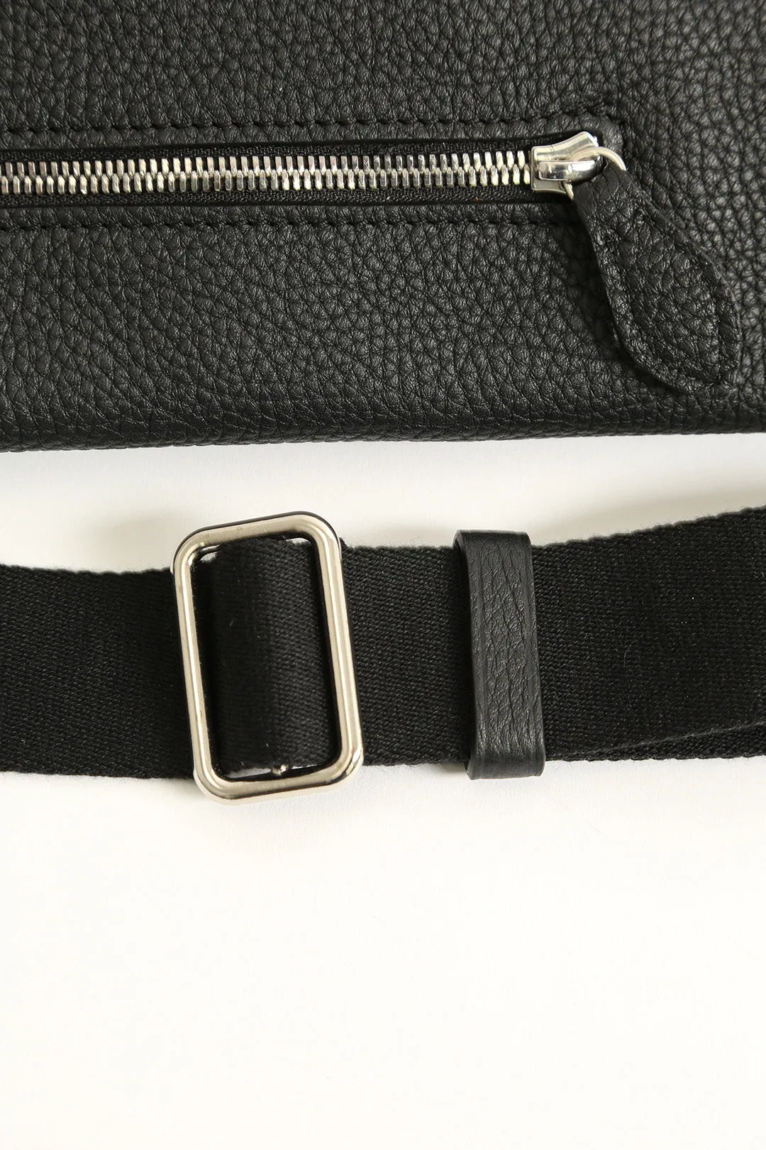 GEMMA ITALIAN LEATHER CROSSBODY BLACK