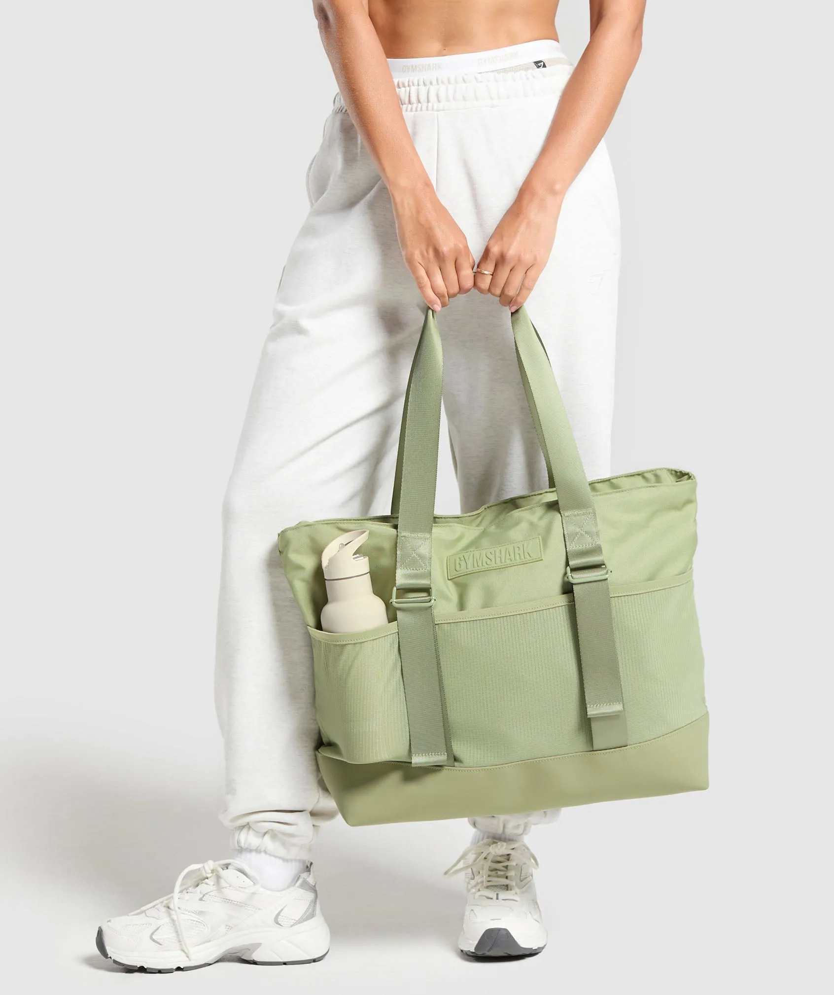 Gymshark Everyday Tote - Natural Sage Green