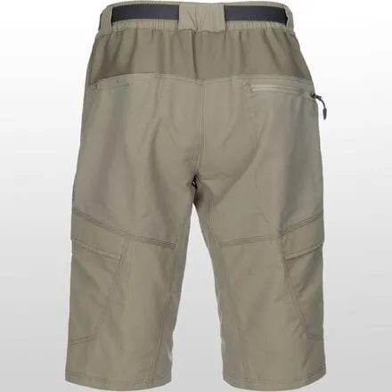 Hummvee Men's Endura Lined Shorts, Mushroom