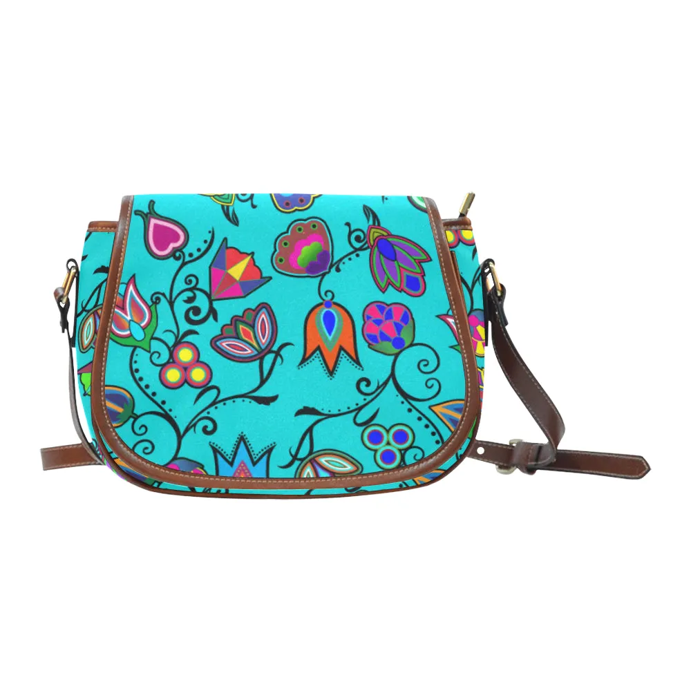 Indigenous Paisley - Sky Saddle Bag/Small