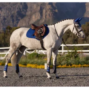 IT01152 LeMieux Suede Close Contact Square English Saddle Pad - Benetton