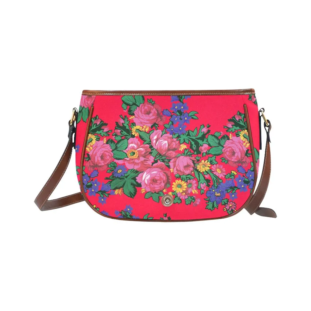 Kokum's Revenge- Dahlia Saddle Bag/Small