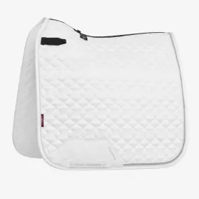 LeMieux Crystal Suede Dressage Pad - White