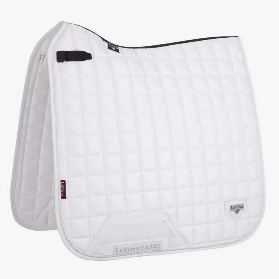 LeMieux Loire Classic Dressage Pad - White