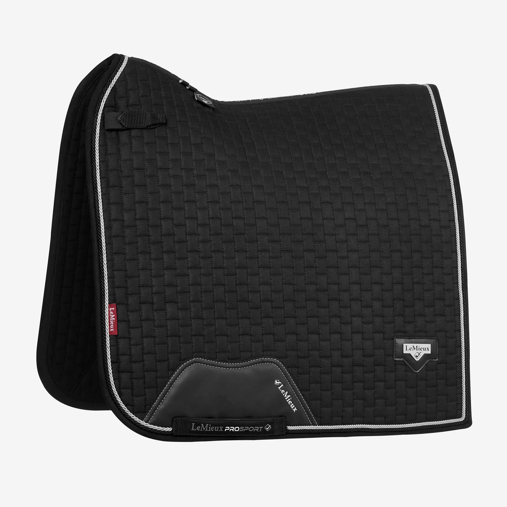 Lemieux Puissance Suede Dressage Saddle Pad - Black