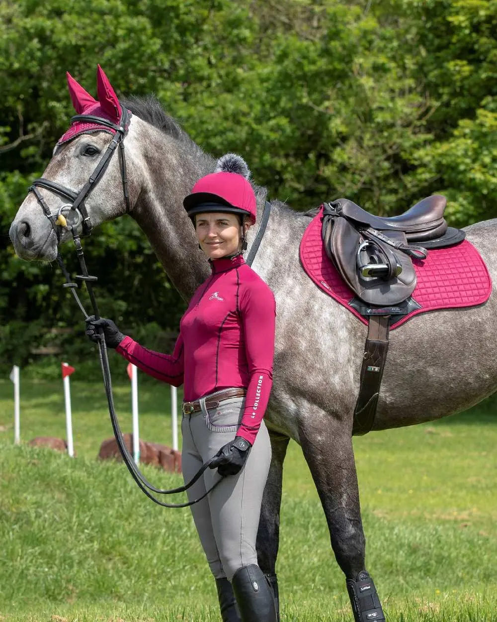 LeMieux Suede Close Contact Square Saddle Pad