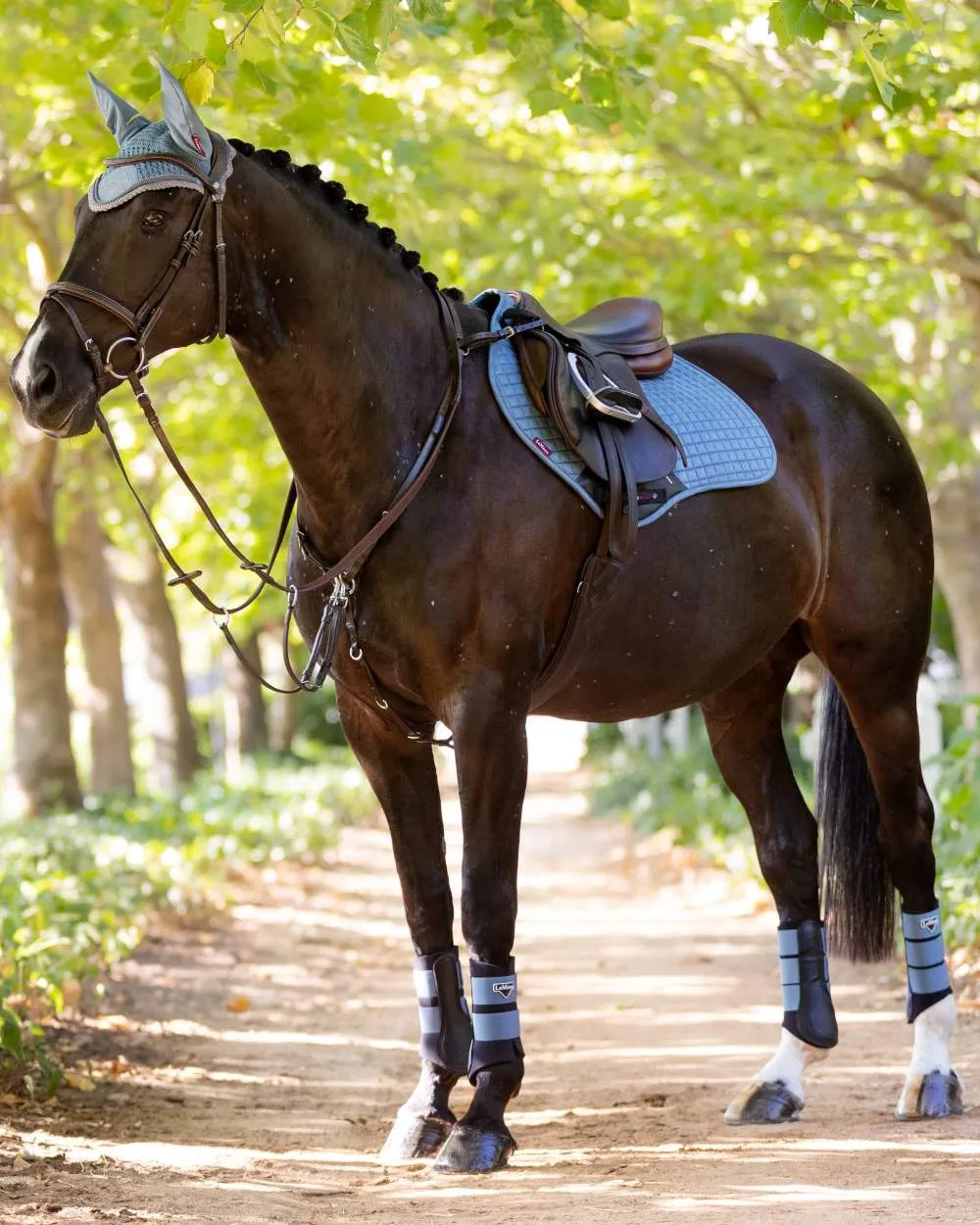 LeMieux Suede Close Contact Square Saddle Pad