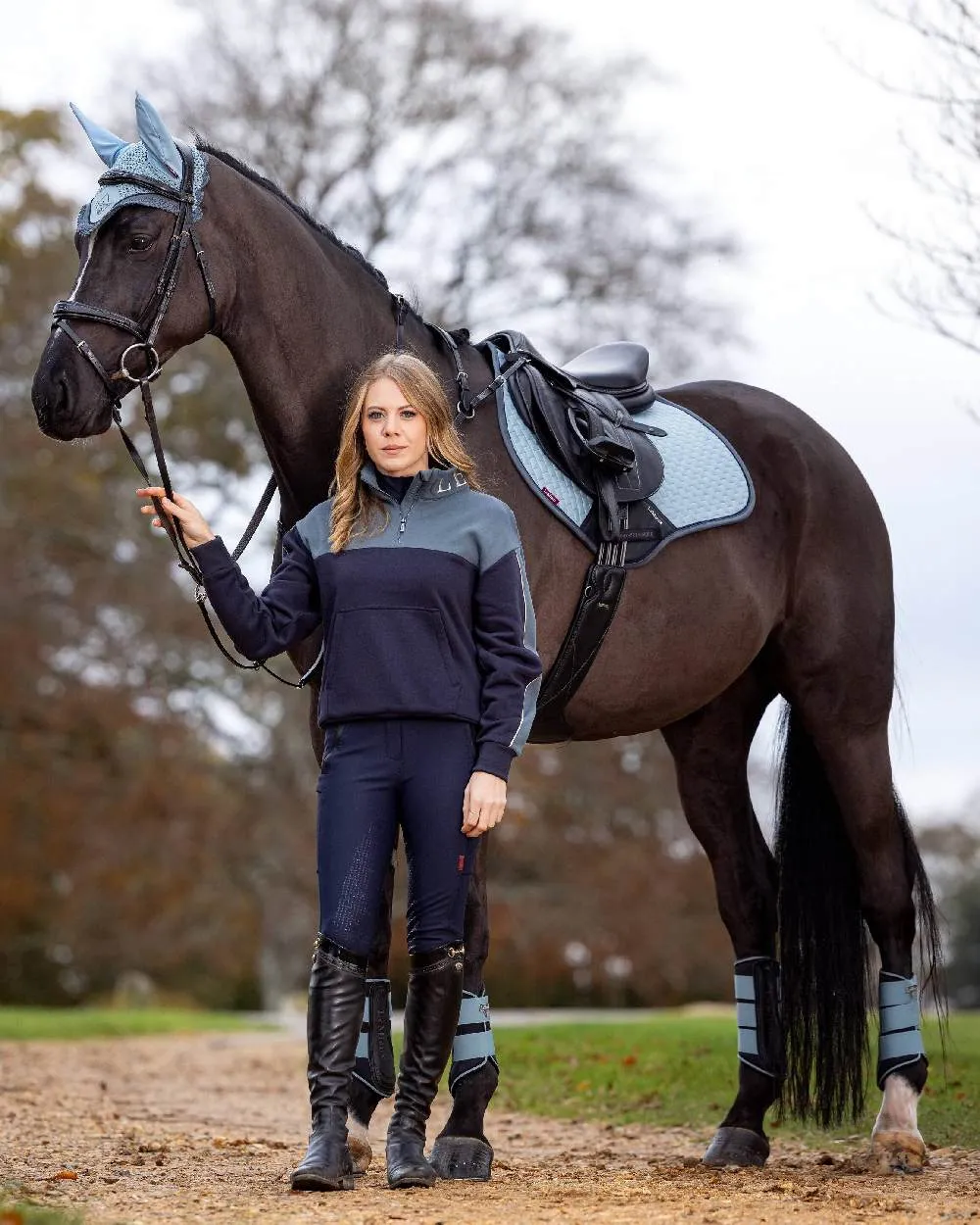 LeMieux Suede Close Contact Square Saddle Pad