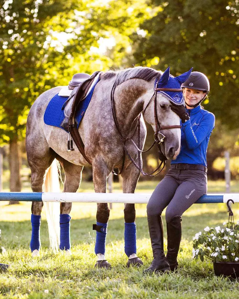 LeMieux Suede Close Contact Square Saddle Pad