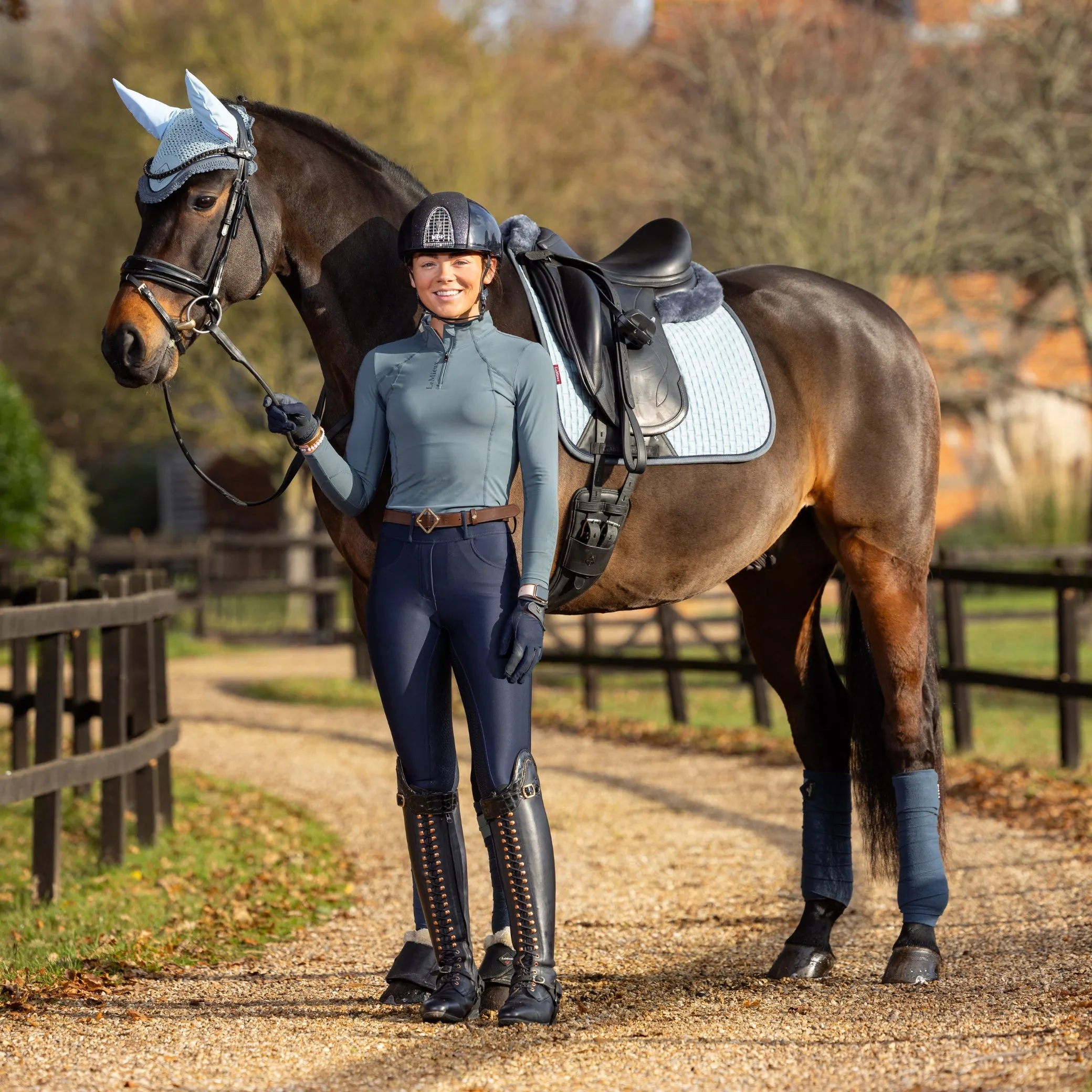 LeMieux Suede Dressage Square