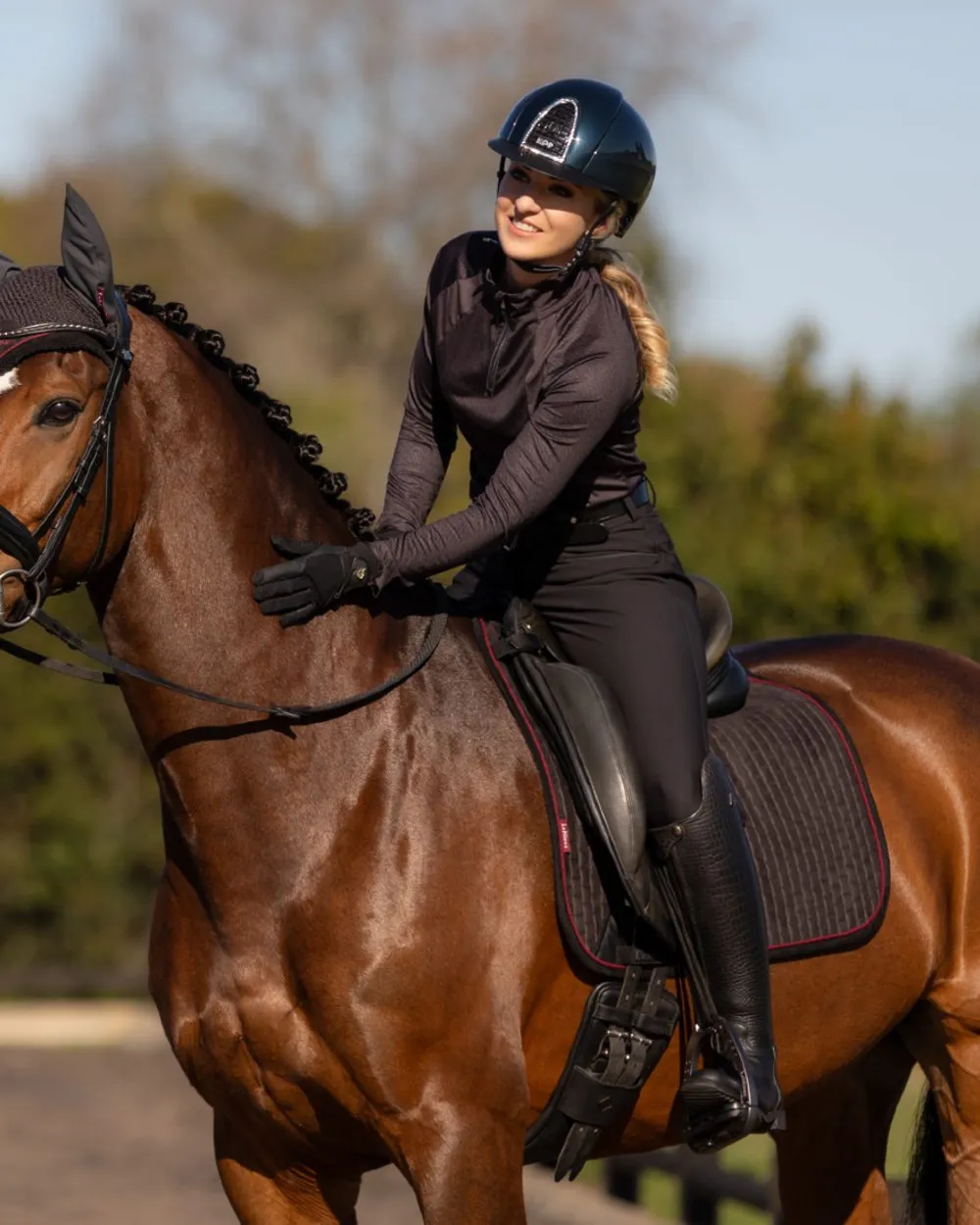 LeMieux Suede Dressage Square