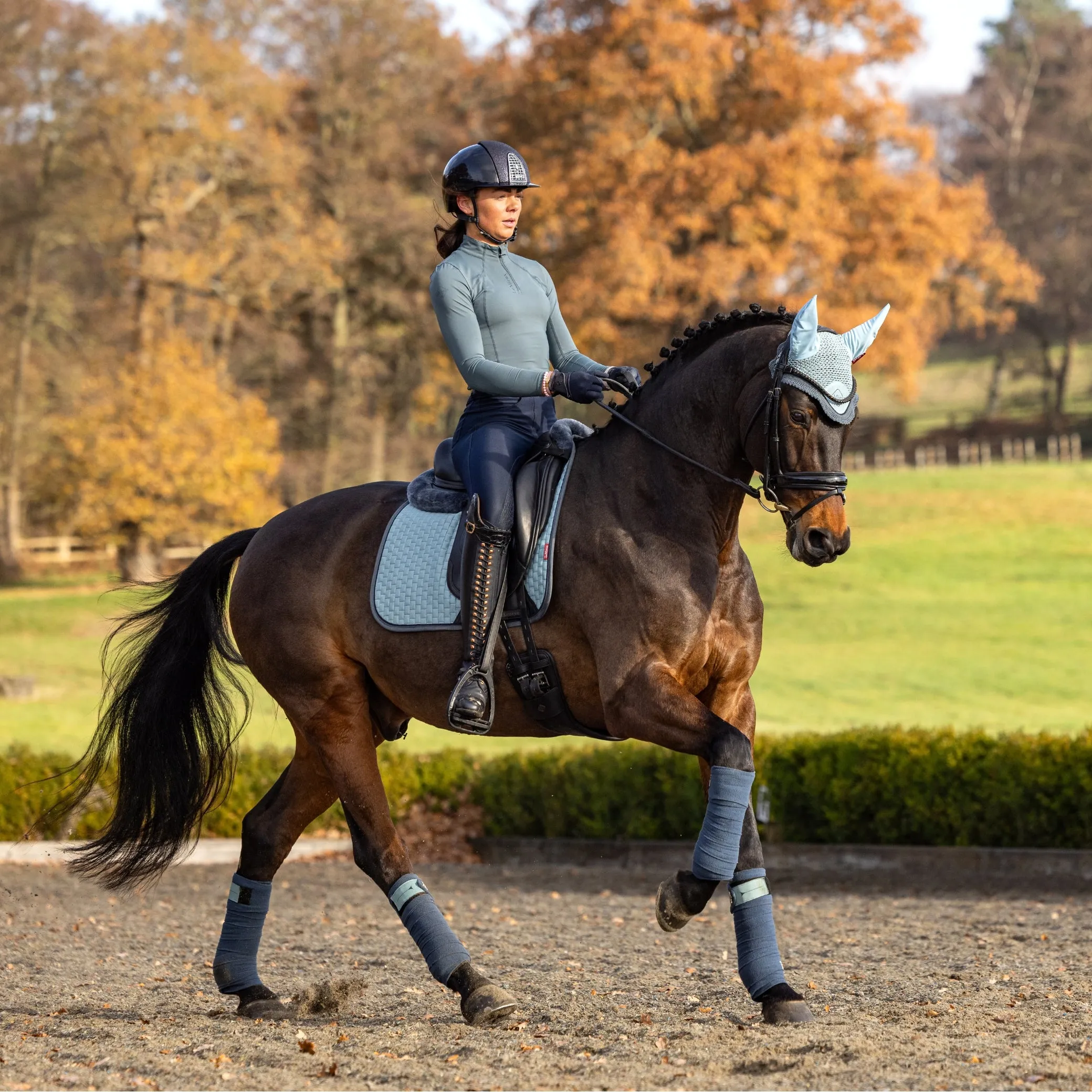 LeMieux Suede Dressage Square