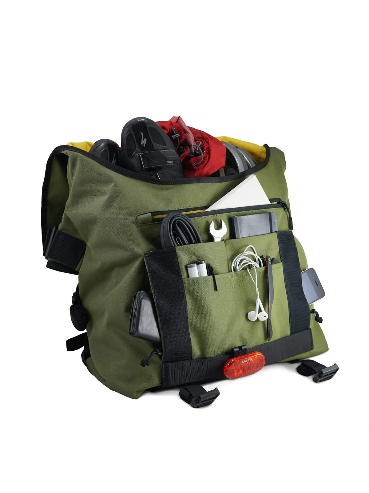 Life Behind Bars The Echelon M 32L Messenger Olive