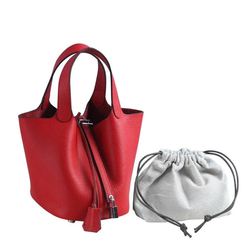 Luxury Vintage Ladies' Genuine Soft Leather Handbags