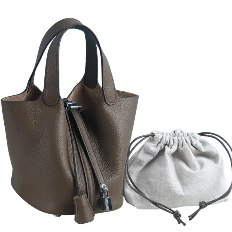 Luxury Vintage Ladies' Genuine Soft Leather Handbags